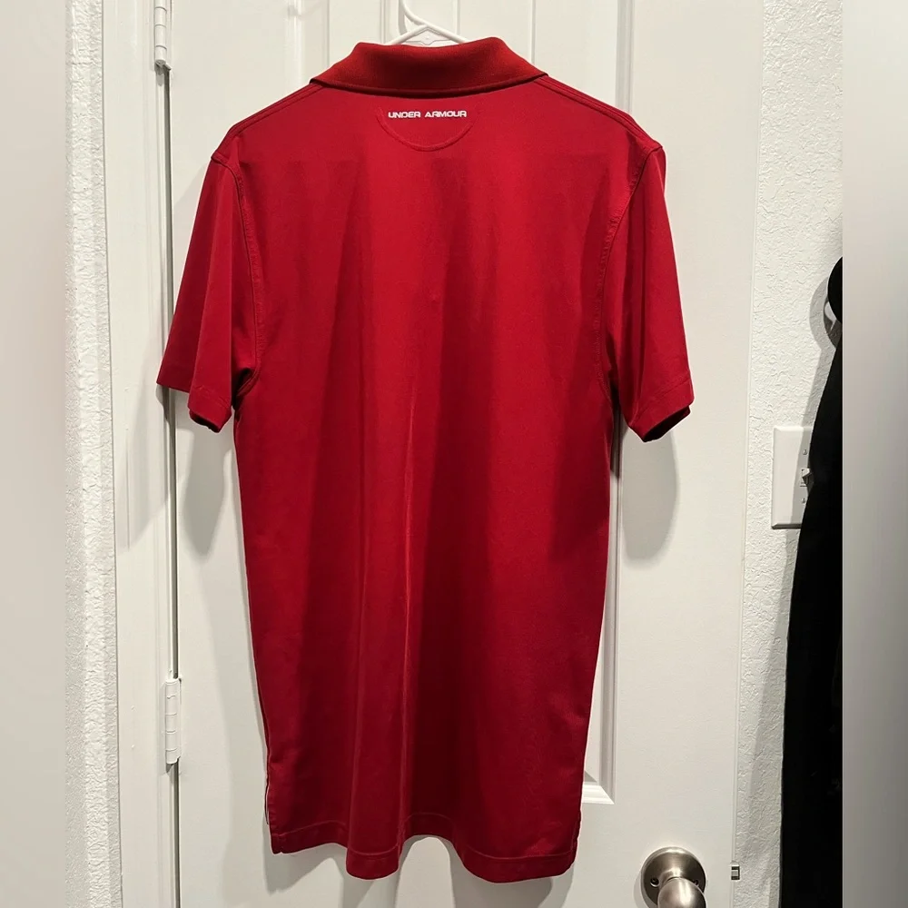 Under Armour Men’s Collared Short Sleeve Shirt Size Small Loose - Picture 6 of 6